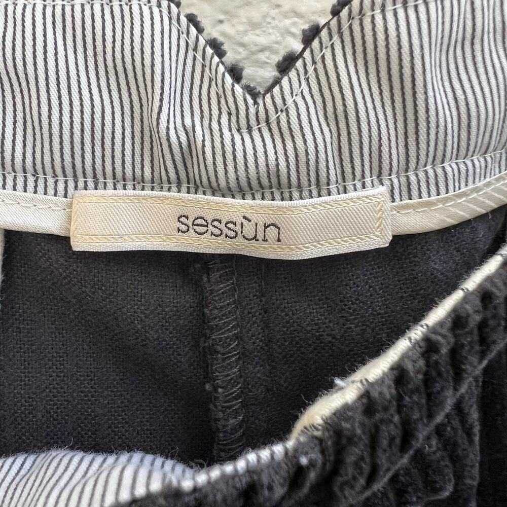 Sessun Pants Corduroy Rocco High Waisted Straight Leg Women Sz 42 US 10 Gray - Picture 4 of 8